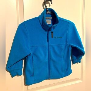 Blue Columbia‎ fleece zip up size 4/5